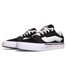 Vans Knu Skool Black White С МЕХОМ