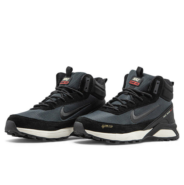 Nike Rivah High Gore-Tex Black Grey З ХУТРОМ