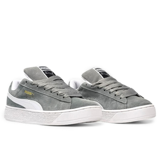 Puma Suede XL Pleasures Grey White