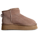UGG Ultra Mini Platform Beige Suede