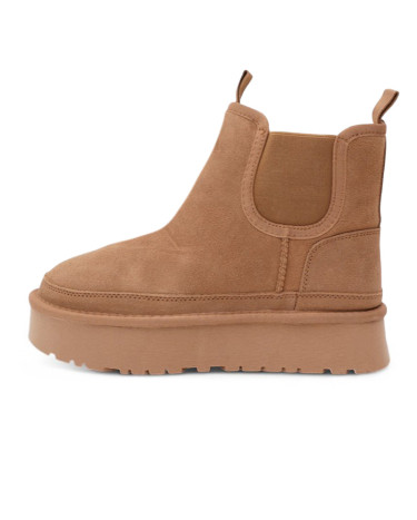 UGG Neumel Boot Platform Chelsea Brown