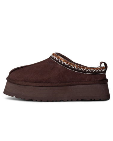 UGG Tasman Platform Slippers Chocolate